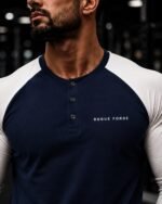 ROGUE FORGE — REBEL 3/4 RAGLAN HENLEY - Image 5
