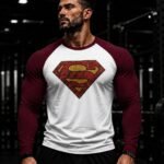 Man Of Steel Raglan Tee
