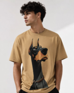 Doberman Graphic Oversized T-Shirt - Image 4