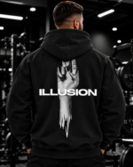 Illusion Shadow Oversized Hoodie