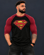 Rogue Forge Crimson Strike Raglan 3/4 Sleeve Tee - Image 3