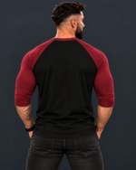 Rogue Forge Crimson Strike Raglan 3/4 Sleeve Tee - Image 4
