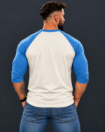 Rogue Forge Crimson Strike Raglan 3/4 Sleeve Tee - Image 2