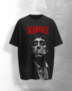 Scarface Portrait Graphic Casual T-Shirt