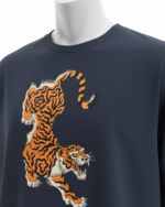 Tiger Graphic Casual T-Shirt - Image 3