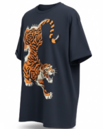Tiger Graphic Casual T-Shirt - Image 2
