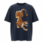 Tiger Graphic Casual T-Shirt