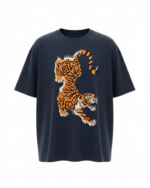 Tiger Graphic Casual T-Shirt