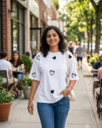 HEARTS OVERSIZED T-SHIRT - Image 6