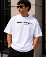 Dual Tone Face Oversized T-Shirt - Image 2