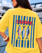 Sardine Club Oversized T-Shirt - Image 3